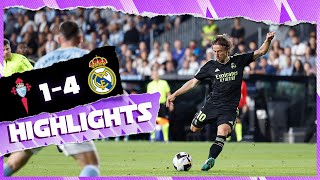 Celta 14 Real Madrid  HIGHLIGHTS  LaLiga 202223 [upl. by Huebner]