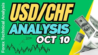 USD CHF Technical Analysis for October 10 2024 [upl. by Hirst212]