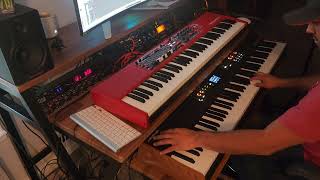 Nord Electro 6D vs Studiologic numa x piano GT [upl. by Normandy408]