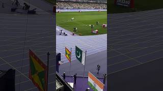 Proud Moment  Arshad Nadeems RecordBreaking Olympic Javelin Throw  National Anthem Pakistan [upl. by Adelric]