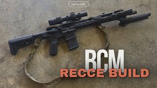 BCM RECCE RIFLE BUILD  COMPLETE BUILD FIRST ATTEMPT 2024 [upl. by Paderna]