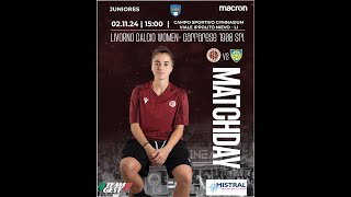 ASD Livorno Calcio Women vs Carrarese Calcio [upl. by Lamoureux344]