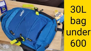 Review of Safari bag Under 600  gaganeera [upl. by Schoof]