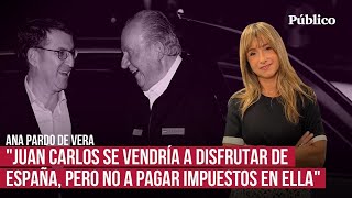 Feijóo y Juan Carlos I la pareja del verano  Ana Pardo de Vera [upl. by Mathre]