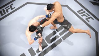 Michel Pereira vs Zelim Imadaev FULL FIGHT  UFC Fight Night 176  UFC 4 Simulation [upl. by Anelhtak]