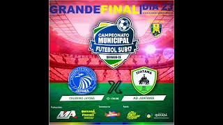 FINAL CAMPEONATO MUNICIPAL DE QUIXADÁCE SUB 17 2023 CRUZEIRO x ADJ [upl. by Odrareg]