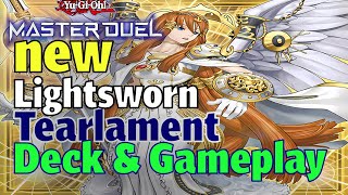 UPDATED LIGHTSWORN TEARLAMENT DECK MASTER DUEL ft Advance of Great Forces [upl. by Rew]