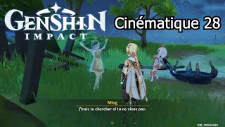 Genshin Impact  Cinématique 28  Ming le fantôme Histoire HD  FR [upl. by Darra814]