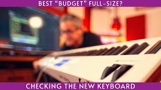 Keylab Essential 88 MK3 Best full size controller on a budget [upl. by Ibib]