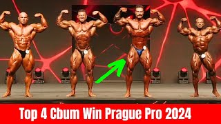 Cbum in Top 4 Prague Pro 2024 Live Pre Judging Result Shaun Clarida VS Martin Bodybuilding [upl. by Allister]