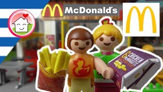 Playmobil ταινία Στα McDonalds  Οικογένεια Οικονόμου [upl. by Orelee401]