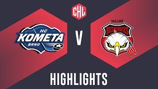 Highlights Kometa Brno vs Malmö Redhawks [upl. by Mortensen]