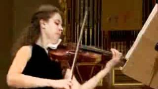 Joanna Kreft plays at 14th International Henryk Wieniawski Violin Competition 2011 Stage 2 [upl. by Nalat]