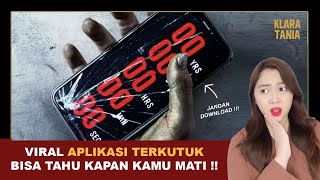 VIRAL APLIKASI TERKUTUK BISA TAHU KAPAN KAMU MATI   Alur Cerita Film oleh Klara Tania [upl. by Eenat]