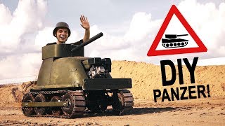 BADEWANNEN PANZERUNG für unseren Bollerwagen  PANZER 2 [upl. by Hett825]