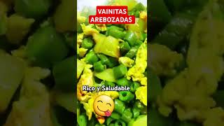 Receta saludable VAINITAS Arrebozadas delicioso 😋 desayuno food desayunorapido [upl. by Ammeg]