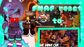 FNAF 1 react to fnaf song Gacha x FNAF enjoy the video [upl. by Garges]