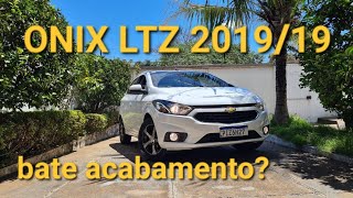 Avaliação Chevrolet Onix LTZ manual 201919 O último onix dessa geração e o mais completo deles [upl. by Aidnahs]