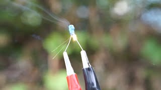 How does a 16V capacitor explode when overloaded [upl. by Oremodlab]