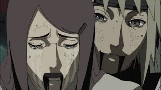 Narutos birth and death of Minato and Kushina  Minato vs Tobi and Nine tails [upl. by Ofori]