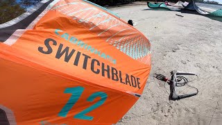 2022 Cabrinha Switchblade 12m Freestyle Sessions [upl. by Elleirbag794]