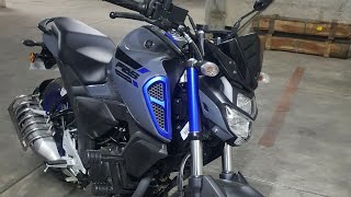 FZS V3 Deluxe Modified Poly  Sticker Share Own Experience fzsv3bs6 fzsv3 yamaha [upl. by Neelloj]