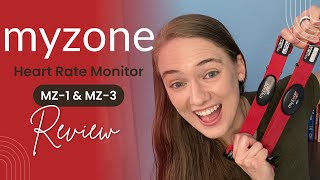 MyZone Game Changing Fitness Tech The MZ1 amp MZ3 Chest Strap Heart Rate Monitor Review [upl. by Arhez]