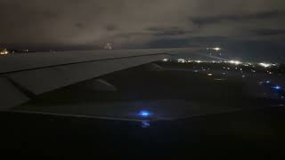 Air Canada 777200LR Night Takeoff from Toronto  CFNND [upl. by Hunley]