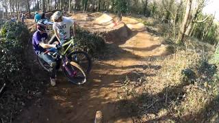 Sand Bay Dirt Jumps Weston GoPro [upl. by Ijneb]