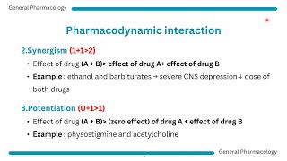 Pharmacodynamic interactions and Factors affecting drug action [upl. by Tremaine696]