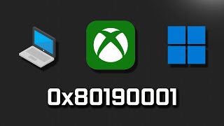 Xbox Game Pass Games Are Not Launching Error Code 0x80190001 On Windows 1110 PC FIX [upl. by Aylmar]