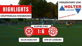 GL SG 01 Hoechst  VfR 07 Limburg 16  HIGHLIGHTS  8Spieltag [upl. by Swan30]