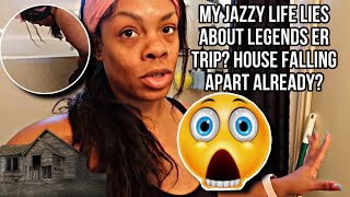 MY JAZZY LIFE HOUSE FALLING APART❓LIES ABOUT LEGENDS ASHTMA❓😱 [upl. by Mariken]