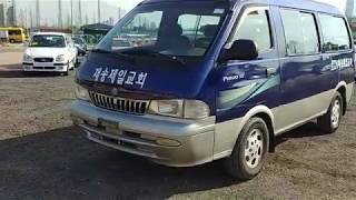 Korean Used Car  2000 Kia Pregio 12SEAT MT Autowinicom [upl. by Akihsat]