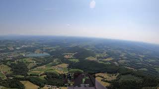 20240719 53km flaches Dreieck vom Kulm in 4K [upl. by Ardnasirhc]