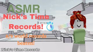 world record Nicks Time Records Keyboard ASMR 89 records beaten girl olive [upl. by Simonette771]