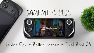 The New GameMT E6 Plus Looks Like A Mini Steam Deck Hands On First look [upl. by Norris62]