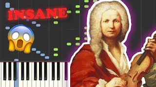 VIVALDI  Summer Presto  PIANO TUTORIAL  LEVEL INSANE [upl. by Yelyah]