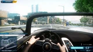 Need For Speed Most Wanted 2012 Cockpit View  First Person Mod [upl. by Alledi]