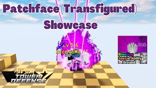 Patchface Transfigured Showcase Mahito Jujutsu Kaisen JJK All Star Tower Defense ASTD [upl. by Irod84]