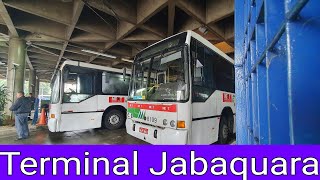 Movimentação de ônibus no terminal  Jabaquara [upl. by Marquita299]