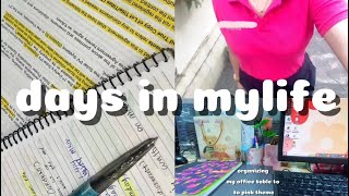 life as Executive Secretary  organizing my office table  day in my life  silent vlog Philippines [upl. by Gonzales]