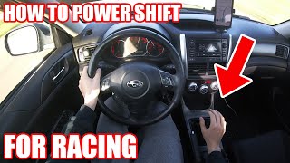 HOW TO POWER SHIFT A MANUAL IMPROVE SHIFTING TIME AND ACCURACY [upl. by Grosz]