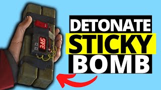 How To Detonate Sticky Bomb in GTA 5 Online [upl. by Tutt162]