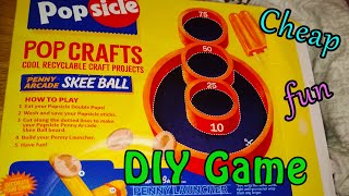 DIY Popsicle Game Penny Arcade Skee Ball [upl. by Essej161]