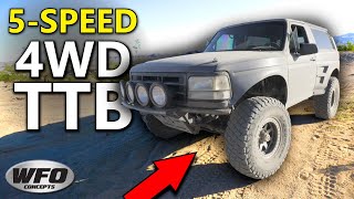 1994 5Speed 4WD TTB Bronco W Cantilever Rr Suspension  Walkaround [upl. by Shelley]