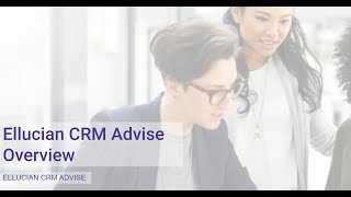 Ellucian CRM Advise Overview 3 0 [upl. by Hirz]