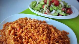 Bulgur Pilavı Tarifi  Salçalı Tane Tane Bulgur Pilavı Nasıl Yapılır Tadimiztuzumuz [upl. by Ynohtnaeoj173]