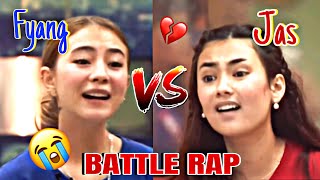 PBB UPDATES FYANG VS JAS BATTLE RAP Pbbteens pbbadult [upl. by Eolande181]