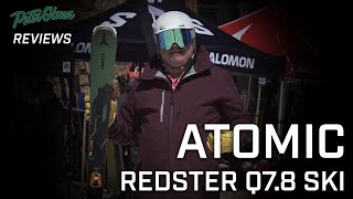 Peter Glenn Reviews 2425 Atomic Redster Q78 Ski [upl. by Bealle]